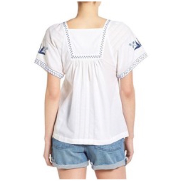 Madewell Embroidered Alma Tunic - Picture 3 of 5